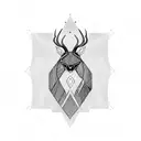 a minimalist, fine-line animal symbol that suits my arm placement tattoo design idea