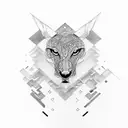 a minimalist, fine-line animal symbol that suits my arm placement tattoo design idea