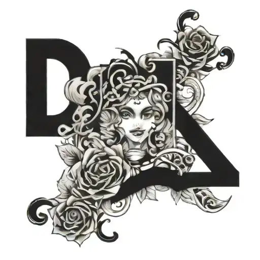 my nieces and nephews name  Danilo, Stefani, Marlaye, Drahomir, Allure , Mason , baby JJ , NaNa, Jessi , Bailey, DJ tattoo design idea