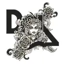 my nieces and nephews name  Danilo, Stefani, Marlaye, Drahomir, Allure , Mason , baby JJ , NaNa, Jessi , Bailey, DJ tattoo design idea