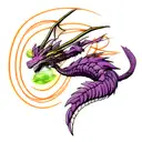 Dragon tattoo design idea