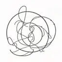 do something despite of fate oportunities, symbolical tattoo design idea