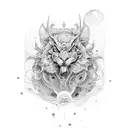 bless  tattoo design idea