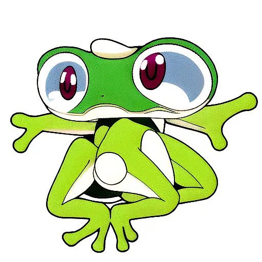 tree frog queen tattoo design idea