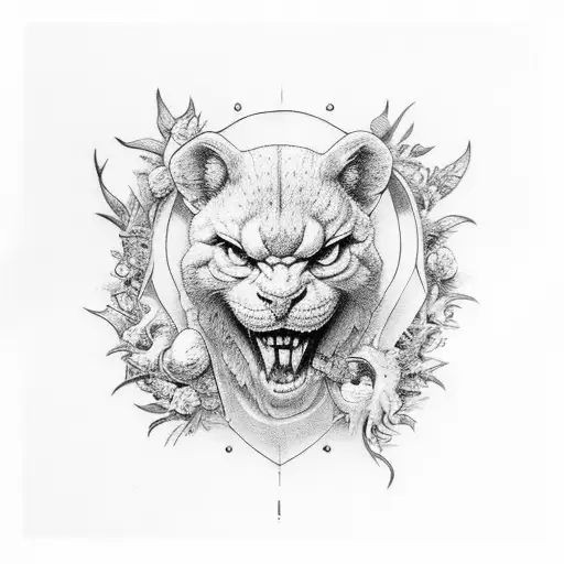 bts tattoo design idea