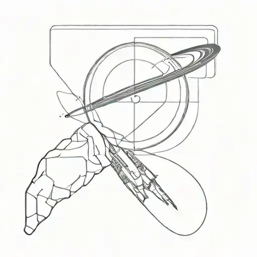 interstellar movie armband tattoo tattoo design idea