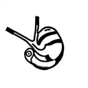 snail  tattoo design idea