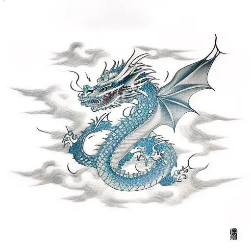 Japanese Dragon Tattoo: Artistic Fusion of Mystery and Power