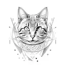 cool for cats tattoo design idea