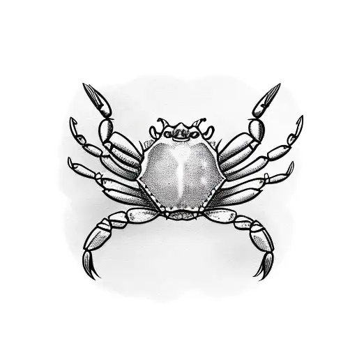 crab tattoo design idea