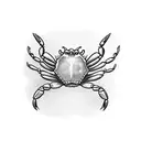crab tattoo design idea