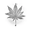 Marijuana Buds tattoo design idea