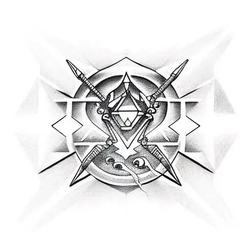 gemini scorpio and libra star sign symbols tattoo design idea