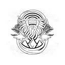 god's plan tattoo design idea