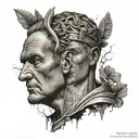 julius caesar tattoo design idea