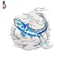 Koi Fish tattoo design idea