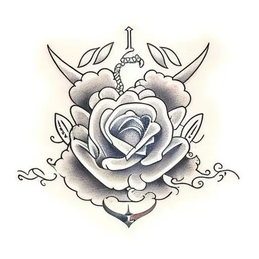 Há muito amor aqui. tattoo design idea