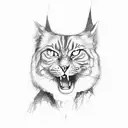 i want from the book of Mikhail Bulgakov  the scene Master Margarita tattoo design idea