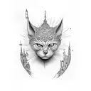 i want from the book of Mikhail Bulgakov  the scene Master Margarita tattoo design idea