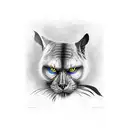 i want from the book of Mikhail Bulgakov  the scene Master Margarita tattoo design idea