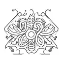 vegetable plot tattoo design idea