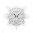 pilares of elements off the earth  tattoo design idea