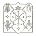 knights of the round table tattoo design idea