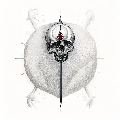 Sword of Damocles  tattoo design idea