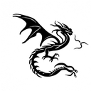 Dragon tattoo design idea