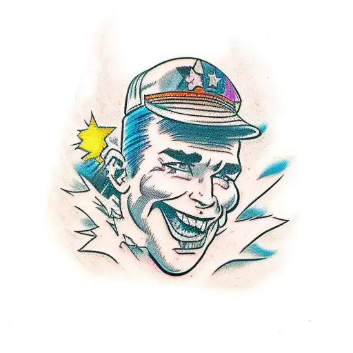 marvel tattoo design idea