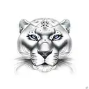 Panther tattoo design idea
