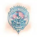 Buck tattoo design idea