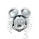 Mickey Mouse tattoo design idea