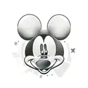 Mickey Mouse tattoo design idea