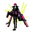 cyberpunk edgerunner  tattoo design idea