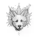 lil uzi vert tattoo design idea