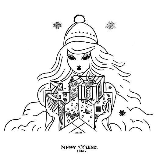 New Year's Day by Taylor swift tattoo design idea