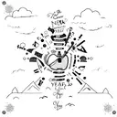 New Year's Day by Taylor swift tattoo design idea