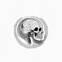 surviving a craniotomy left frontal lobe tattoo design idea