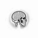surviving a craniotomy left frontal lobe tattoo design idea