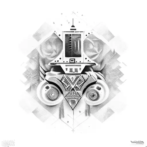 Métis Film maker  tattoo design idea