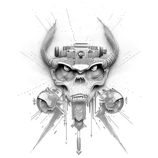 Métis Film maker  tattoo design idea