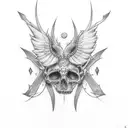 the gallows tattoo design idea