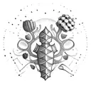 acorn tattoo design idea