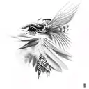 leg sleeve native American tattoo design idea