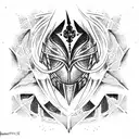 jhin tattoo design idea