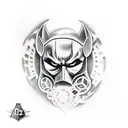 gotham city tattoo design idea