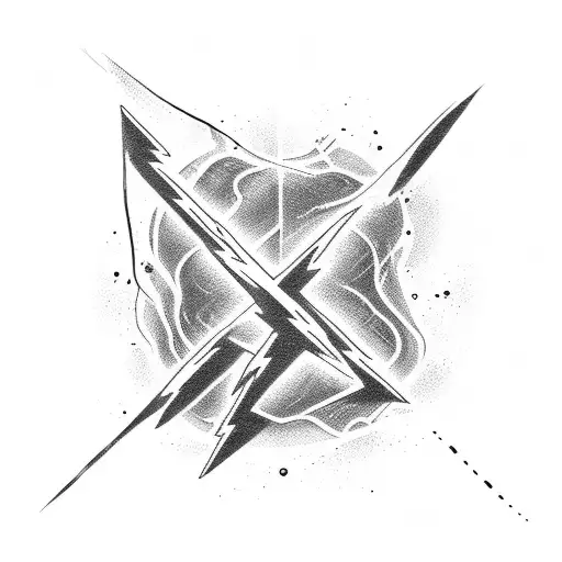 Lightning Bolt tattoo design idea