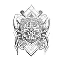 tibia tattoo design idea