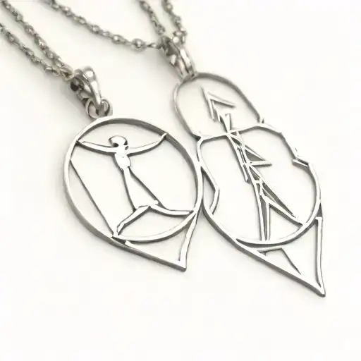 Dominic and Augustine Pendants tattoo design idea